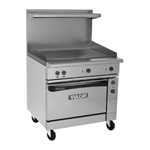 Vulcan EV36S-36G480 36" Electric Restaurant Range With 36" Griddle - 480V