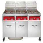 Vulcan Freestanding Natural Gas Fryer -135 lb. Oil Cap. w/ Programmable Computer Control