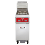 Vulcan 1TR45CF-2 Freestanding LP Gas Fryer - 45 lb. Oil Cap. w/ Programmable Computer Control