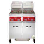 Vulcan Freestanding Natural Gas Fryer - 90 lb. Oil Cap. w/ Programmable Computer Control