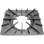 Vulcan Hart OEM # 00-417805-00001 / 417805-00001 / 417805-1, 13 1/4" x 11 1/8" Cast Iron Open Top Spider Grate with Built-In Bowl 
