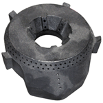 Vulcan Hart OEM # 00-714391, 4 1/4" Cast Iron Burner Head (Pilot On-Center)