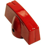 Vulcan Hart OEM # 102957-2 / 102958 / 402957-2 / 402958 / 4197 / 804197, Aluminum Red Grill / Oven / Broiler Knob