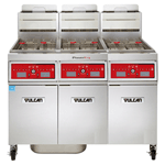 Vulcan PowerFry Natural Gas Fryer - 135 lb. Oil Cap. w/ Programmable Computer Control