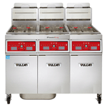 Vulcan PowerFry Natural Gas Fryer - 255 lb. Oil Cap. w/ Programmable Computer Control