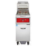 Vulcan 1VK45DF-2 PowerFry LP Gas Fryer - 45 lb. Oil Cap. w/ Solid State Digital Control