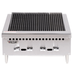 Vulcan VCRB25GP VCRB Series Restaurant LP Gas Charbroiler - 25-1/4" Wide