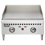Vulcan VCRG24-T VCRG-T Series Restaurant Gas - 24" W x 20-1/2" D Griddle Plate