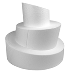 Wacky Cake Dummy, Polystyrene, Set of 3