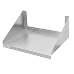 Wall Mount Microwave Shelf 18 Gauge Stainless Steel