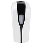 Wall Mounted Automatic Black and White Soap Dispenser