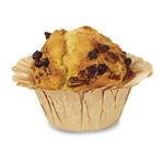 Welcome Home Brands Muffin Basket Paper Baking Cup, 2" Dia. x 1.85" High, Pack of 100