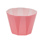 Welcome Home Brands Pink Tulip Paper Baking Cup, 2.4 oz. Capacity, 1.5" Dia. x 1.7" High, Pack of 100