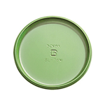 Welcome Home Brands Round Green Leaf Presentation Cake Plate, 3.1" Diameter - Case of 500