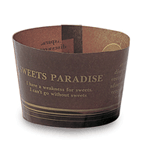 Welcome Home Brands Sweet Paradise Disposable Paper Baking Cup, 2.4 oz. Capacity, 1.7" Dia. x 1.4" High, Pack of 100