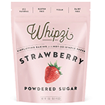 Whipzi Strawberry Flavor Powdered Sugar, 16 oz.
