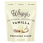 Whipzi Vanilla Flavor Powdered Sugar, 16 oz.
