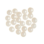 White Edible Sugar Pearls Decoration Balls 4mm