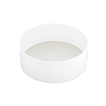 White Plastic Flour Sieve 12