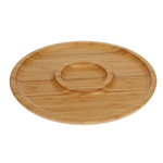 Wilmax WL-771048/A Bamboo 2 Section Platter 12" (30.5 CM)