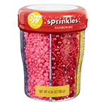 Wilton 6-Cell Rainbow Medley Sprinkle Mix, 6.56 oz.