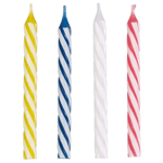 Wilton Assorted Birthday Candles, Pack of 24