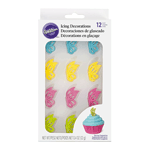 Wilton Butterfly Silhouette Edible Icing Decorations