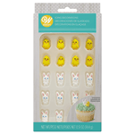 Wilton Chicks and Bunnies Edible Icing Decorations