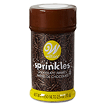 Wilton Chocolate Jimmie Sprinkles, 2.5 oz.