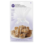 Wilton Clear Large Treat Bag Kit - Pack of 3