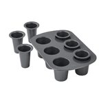 Wilton Cookie Shot Glass Pan Set - 6 Cavities