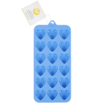 Wilton Fancy Hearts Silicone Candy Mold, 18 Cavities