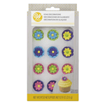 Wilton Flower Edible Icing Decorations