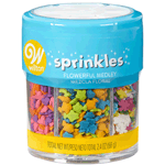 Wilton Flowerful Medley Confetti, 2.4 oz.