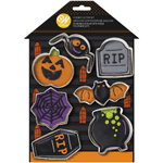 Wilton Halloween Haunted House Cookie Cutters, Set of 7