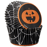 Wilton Jack-O-Lantern Cupcake Liners, Pack of 75