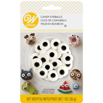 Wilton Large Edible Candy Eyeball Sprinkles