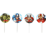 Wilton 'Marvel's Avengers' Cupcake Toppers, Pack of 24