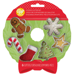 Wilton Mini Holiday Cookie Cutters, Set of 6