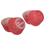 Wilton Mini Love Baking Cups, Pack of 50