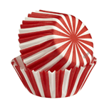 Wilton North Pole Red & White Mini Cupcake Liners, Pack of 100