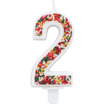 Wilton 'Number Two' Sprinkle Candle