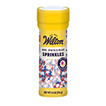 Wilton Patriotic Sprinkle Mix, 3.8 oz.