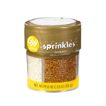 Wilton Pearlized Gold Sprinkle Assortment, 3.8 oz.