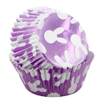 Wilton Purple Bunnies Foil Cupcake Liners, Pack of 24