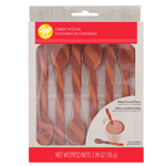 Wilton Salted Caramel Candy Spoons, Pack of 6