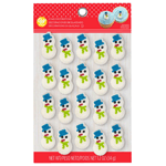 Wilton Snowman Icing Decorations, Pack of 20