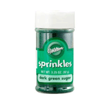 Wilton Sprinkles Colored Sugar, Dark Green