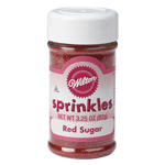 Wilton Sprinkles Colored Sugar, Red