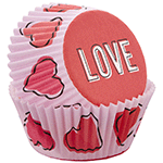 Wilton Standard Love Baking Cups, Pack of 75
